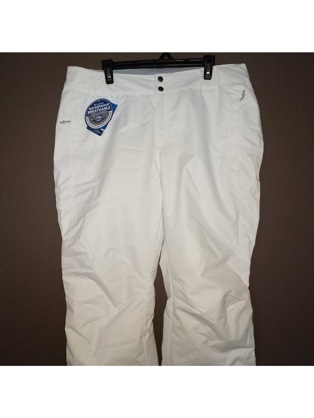 Columbia W Bugaboo II Pant Insulated XL White NWT